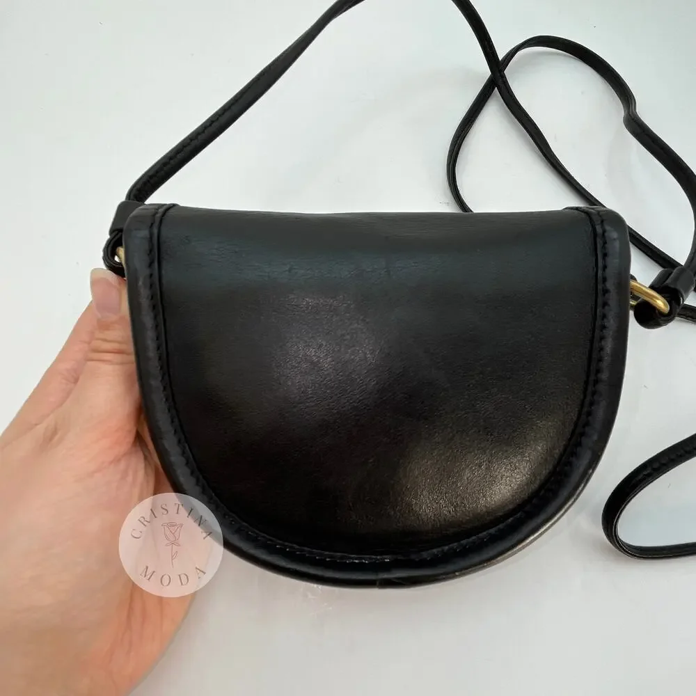 Vintage Coach Mini Watson Bag 6606 Black 2002 - Picture 4 of 10